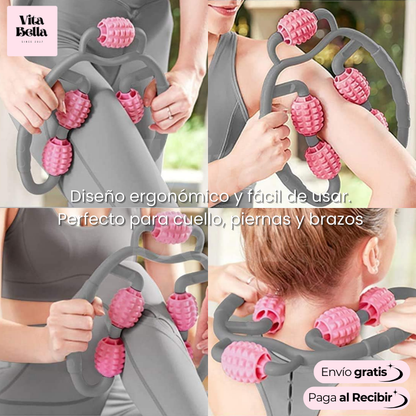 Masajeador PuntoX™ | Masajeador manual 2 en 1 para alivio de tensiones