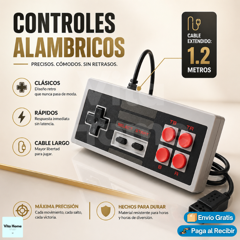 RetroGamer™ | Consola de videojuegos retro
