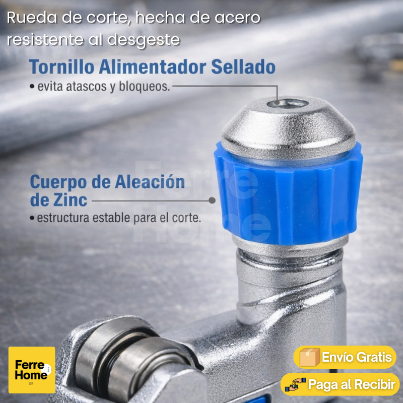 TuboMaster™ | Cortador de tubos manual