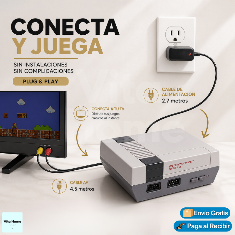 RetroGamer™ | Consola de videojuegos retro