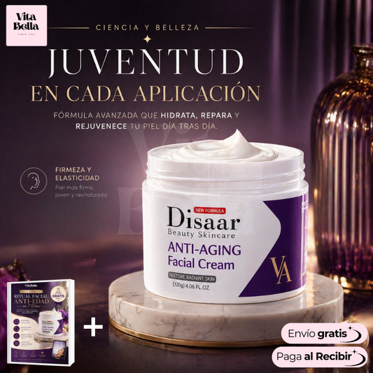 RejuveneceDisaar™ | Crema facial antiedad