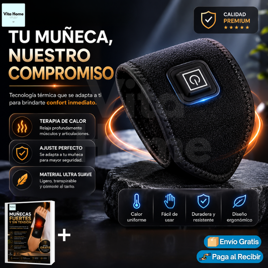 Muñequera Relax™ | Muñequera Guante Térmico para Síndrome del Túnel Carpiano