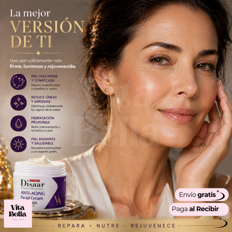 RejuveneceDisaar™ | Crema facial antiedad