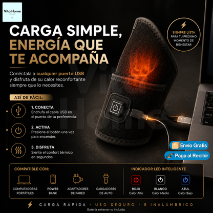 Muñequera Relax™ | Muñequera Guante Térmico para Síndrome del Túnel Carpiano