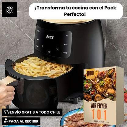 Fry-Tastic 101| FREIDORA DE AIRE HORNO INTELIGENTE 4.5LT