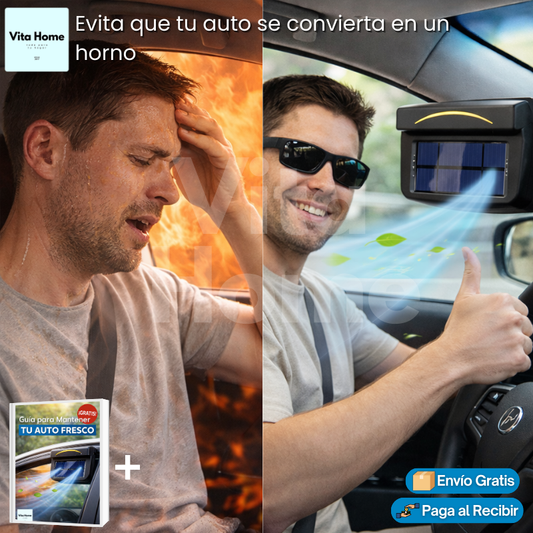 SolAire™ | Extractor de aire solar para autos