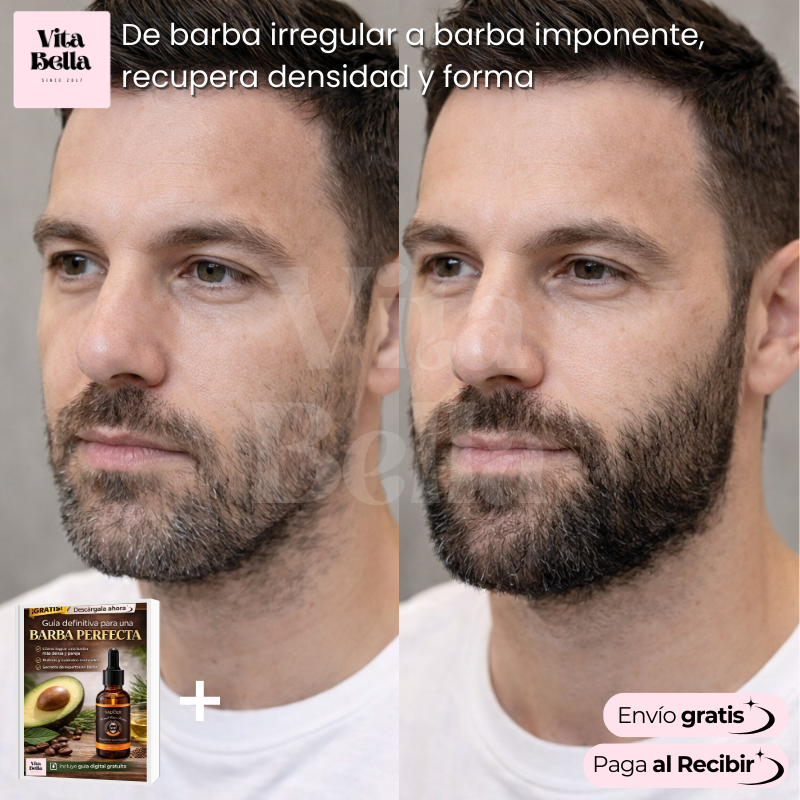 SerumBarbón™ | Sérum masajeador para cuidado de barba