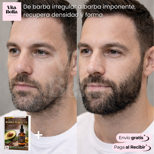 SerumBarbón™ | Sérum masajeador para cuidado de barba