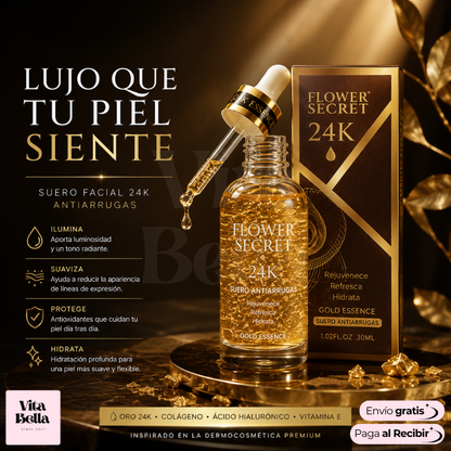 PielSerena™ | Serum revitalizante 24K + Limpiador masajeador (GRATIS)
