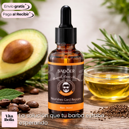 SerumBarbón™ | Sérum masajeador para cuidado de barba