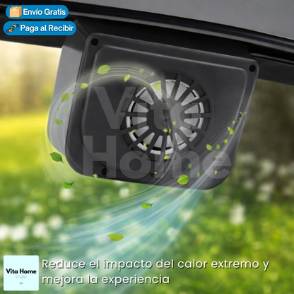 SolAire™ | Extractor de aire solar para autos