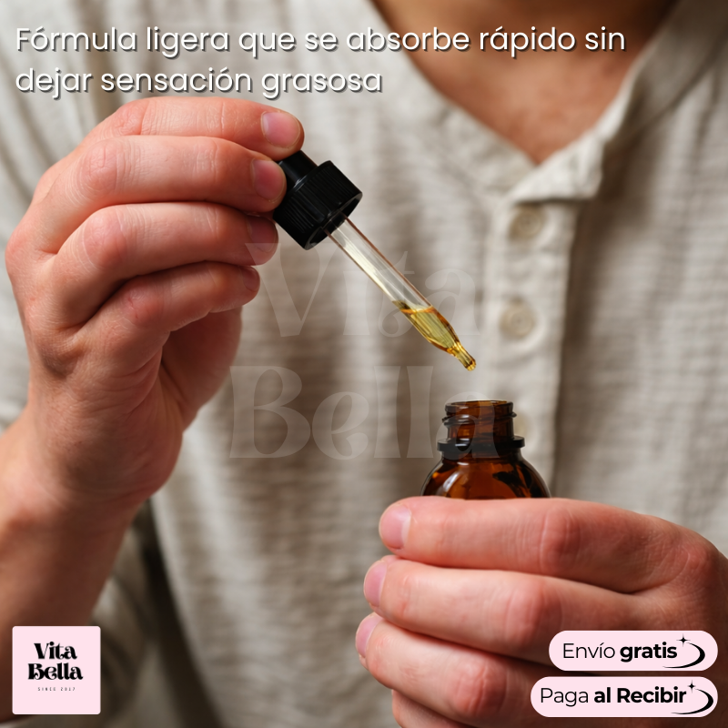 SerumBarbón™ | Sérum masajeador para cuidado de barba