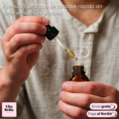 SerumBarbón™ | Sérum masajeador para cuidado de barba