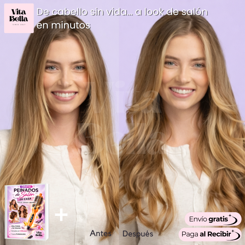 CeramiBrush™ | Cepillo térmico iónico para peinados