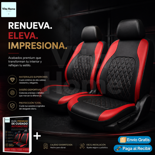 EcoSeatCover™ | Cubre asientos para autos en ecocuero