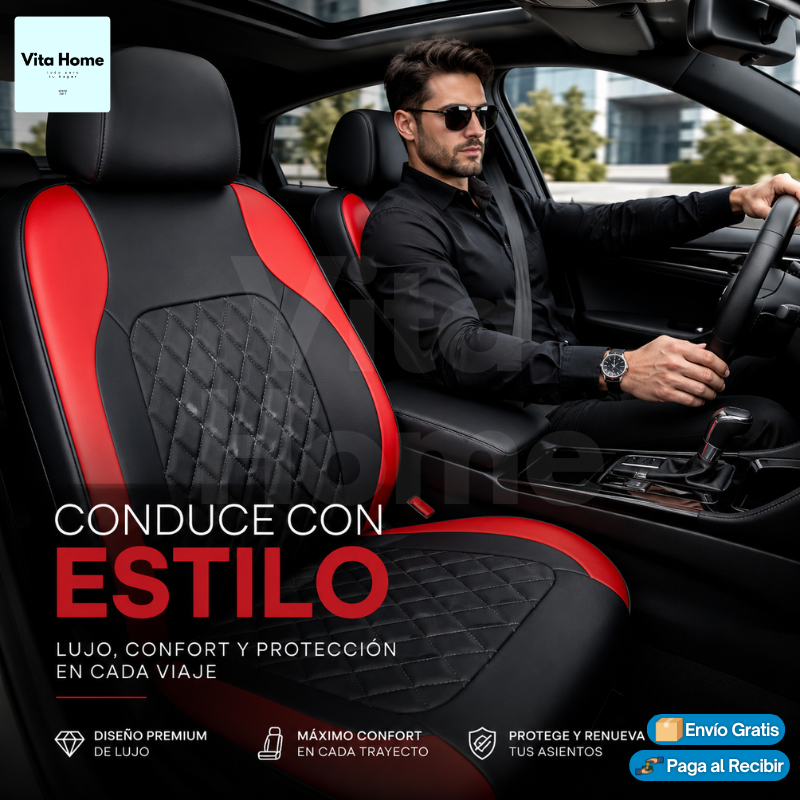 EcoSeatCover™ | Cubre asientos para autos en ecocuero