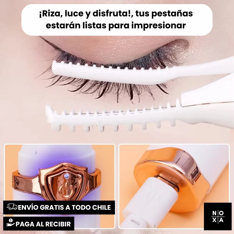 LashGlow | Rizador de Pestañas Eléctrico RizoGlam™ 💋