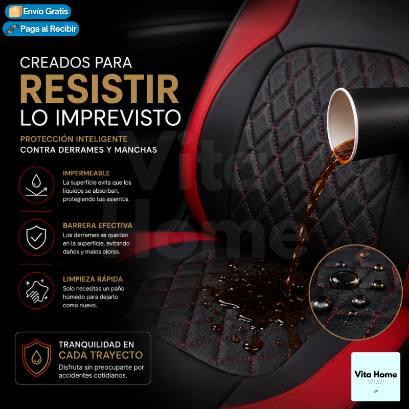 EcoSeatCover™ | Cubre asientos para autos en ecocuero