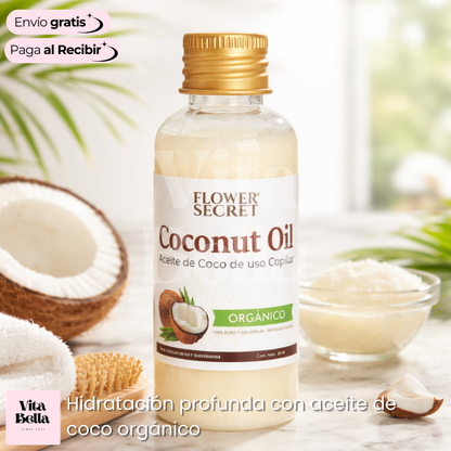 CocoVital™ | Aceite orgánico para cabello