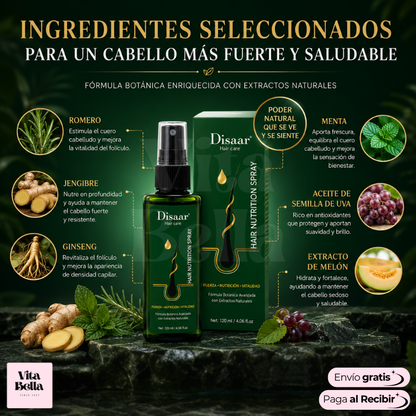 FortiCabello™ | Aceite capilar fortalecimiento-anticaída
