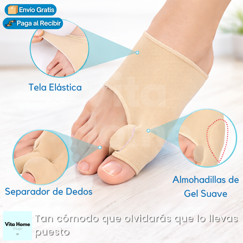 CorrectoDescanso™ | Corrector para Juanetes No Invasivo (Pack de 2)