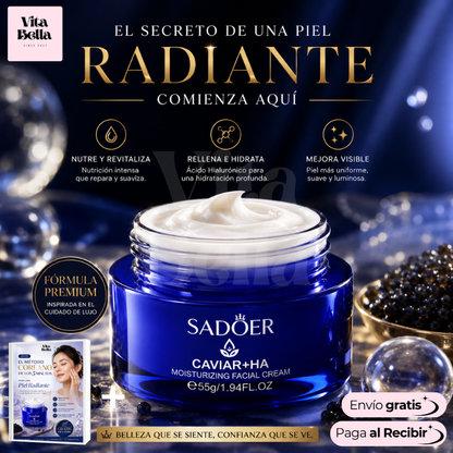 Caviar Facial AntiAge™ | Crema facial antiarrugas con extracto de caviar