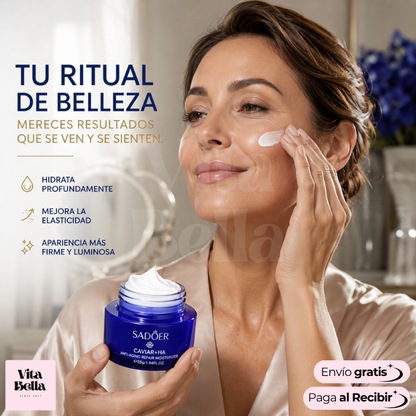 Caviar Facial AntiAge™ | Crema facial antiarrugas con extracto de caviar
