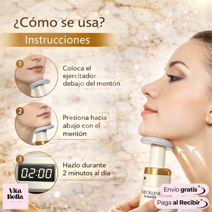 FitNeckPro™ | Masajeador reductor de papada