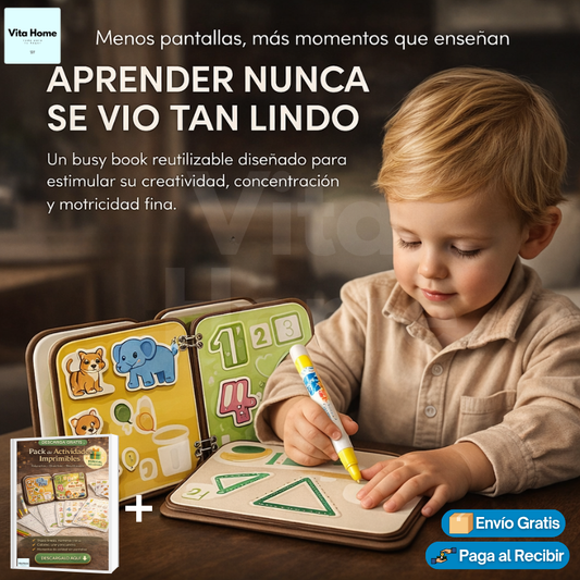 ColorMente™ | Libro de dibujos basado en método Montessori