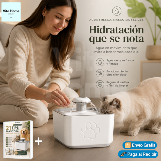 WaterPet™ | Bebedero automático para mascotas