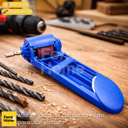 PuntaFina™ | Afilador de brocas portátil