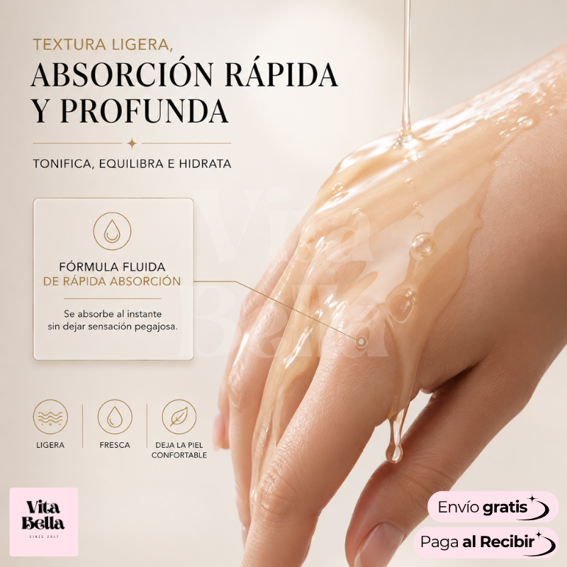 Solución Glicolic™ | Tónico facial con Ácido Glicólico 7%