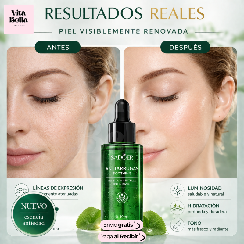 Centella Serum™ | Sérum Facial Antiarrugas