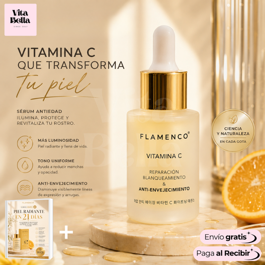 LuzVita Serum™ | Tratamiento facial con vitamina C