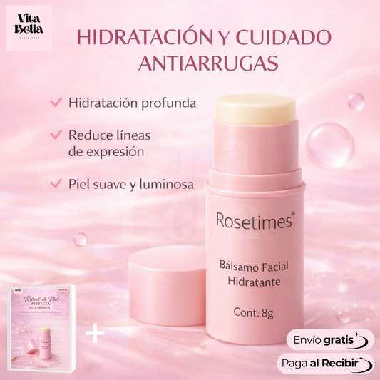 Rejuvenenbarra™ | Bálsamo facial hidratante antiarrugas