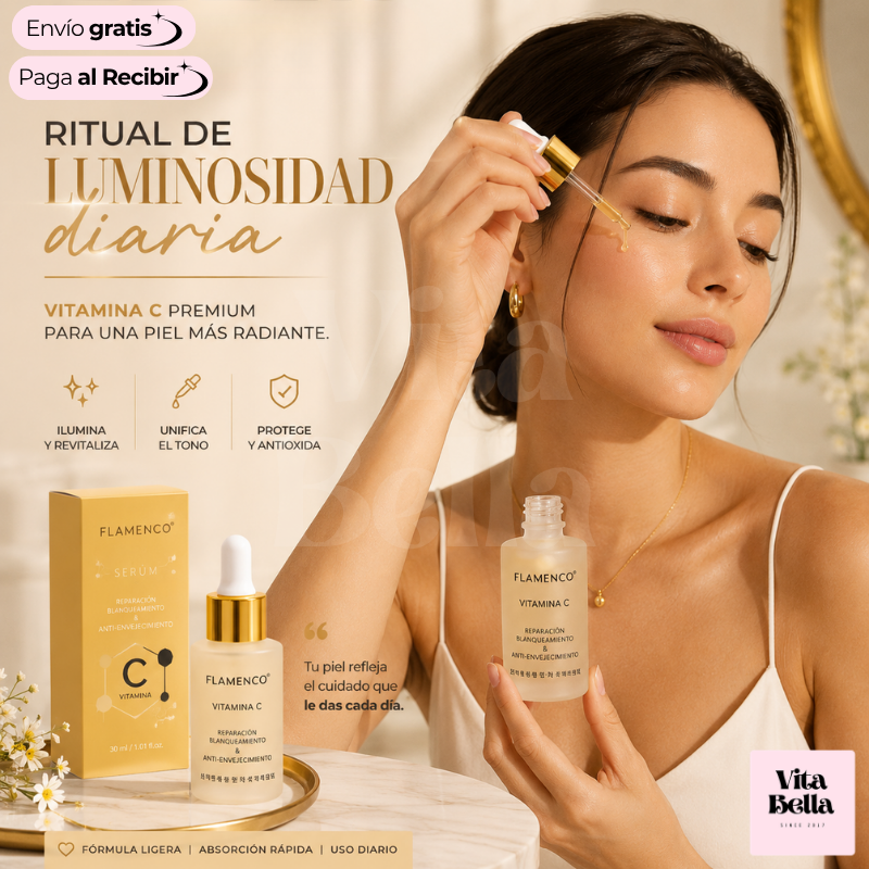 LuzVita Serum™ | Tratamiento facial con vitamina C