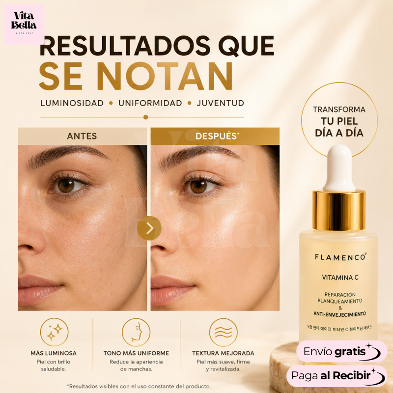 LuzVita Serum™ | Tratamiento facial con vitamina C