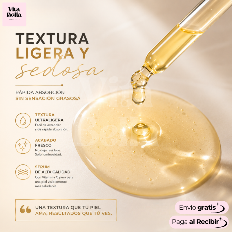 LuzVita Serum™ | Tratamiento facial con vitamina C