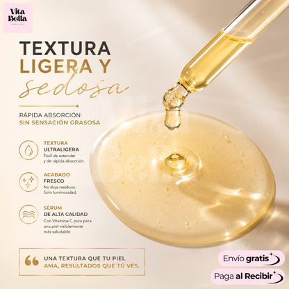 LuzVita Serum™ | Tratamiento facial con vitamina C