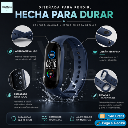 BandActive™ | Banda reloj inteligente