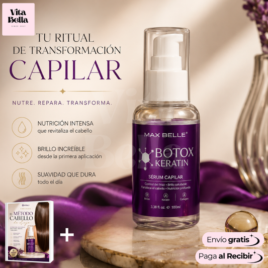 KeraCol™ | Sérum Capilar intensivo con keratina y colágeno
