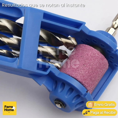PuntaFina™ | Afilador de brocas portátil