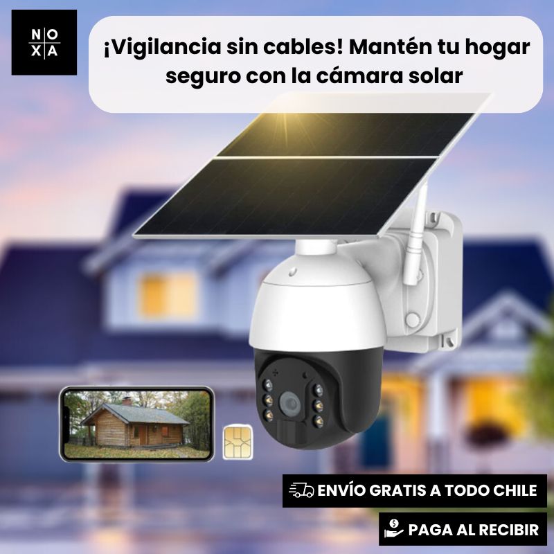 SolarGuard Cam | Cámara Exterior Solar Ip Wifi 1080p