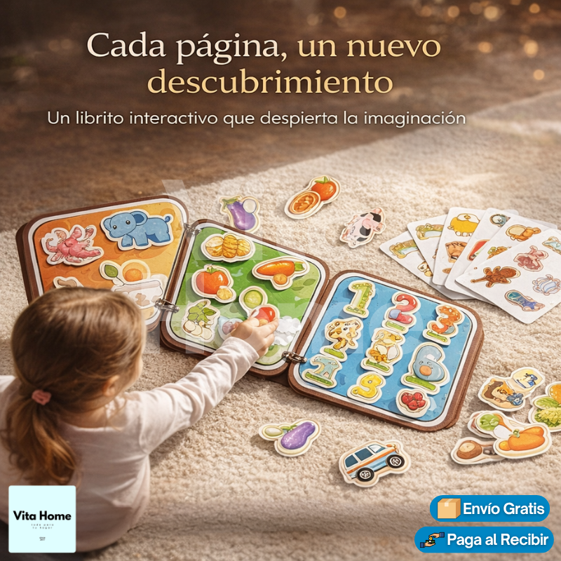 ColorMente™ | Libro de dibujos basado en método Montessori