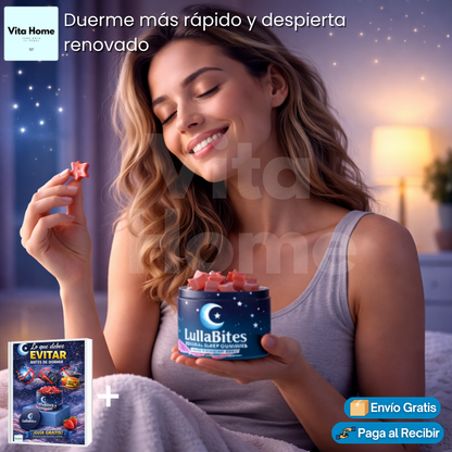 LullaBite™ | Gomitas naturales para un sueño reparador