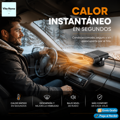 CalorCar™ | Calefactor de auto portátil eléctrico