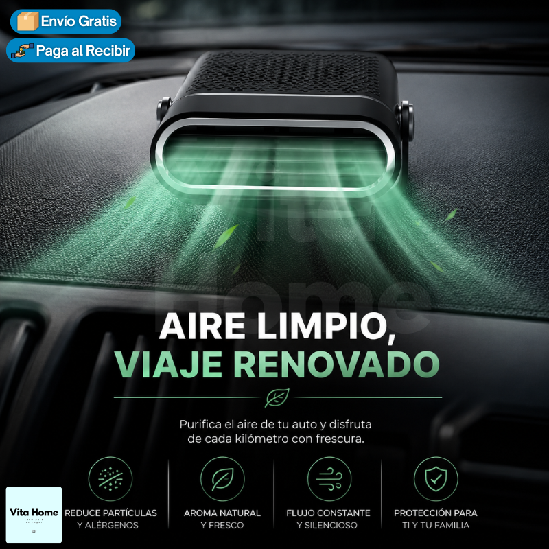 CalorCar™ | Calefactor de auto portátil eléctrico
