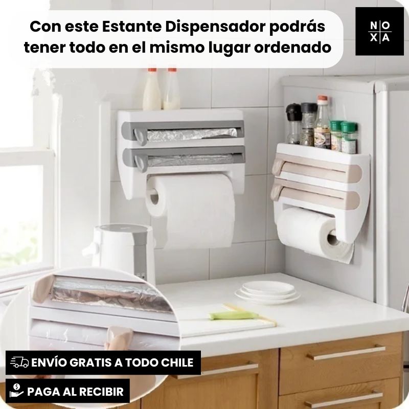 PapelPro | Dispensador Papel de Cocina MULTI-USO