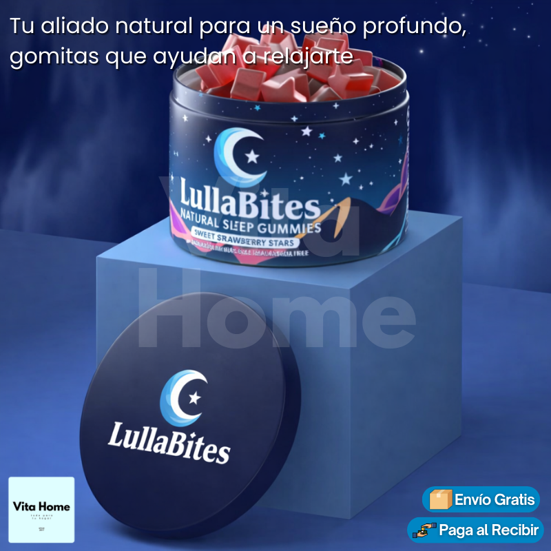 LullaBite™ | Gomitas naturales para un sueño reparador