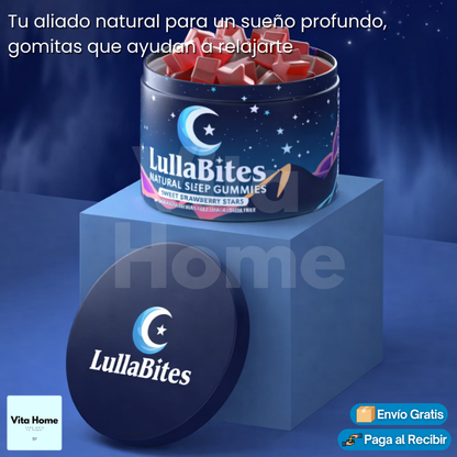 LullaBite™ | Gomitas naturales para un sueño reparador